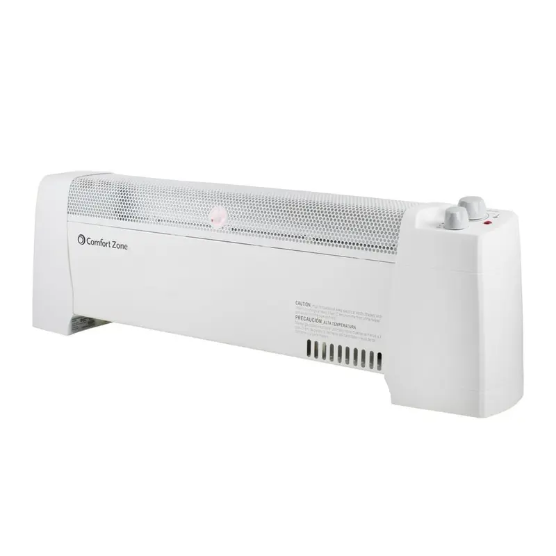 29 in. 1,500-Watt White Convection Baseboard Heater with Silent Operation7 / each