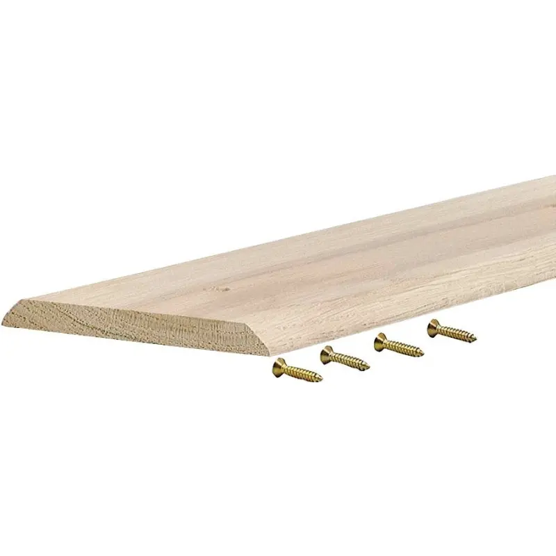 M-D 85605 Seam Binder, 72 in L, 5 in W, Smooth Surface, Oak Wood, Unfinished