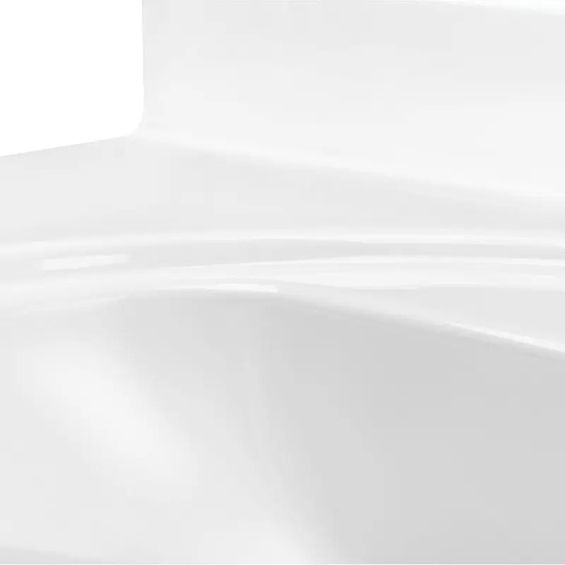 31-in White Cultured Marble Bathroom Vanity Top