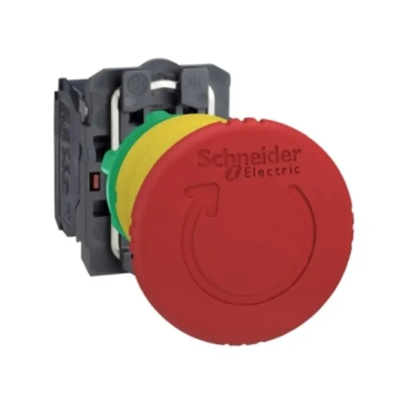 Emergency stop switching off, plastic, red mushroom 40, 22, | XB5AS8445N