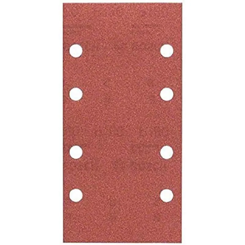 Set of Sanding Papers Diamater-93x185mm Holes-8 G180 10pcs