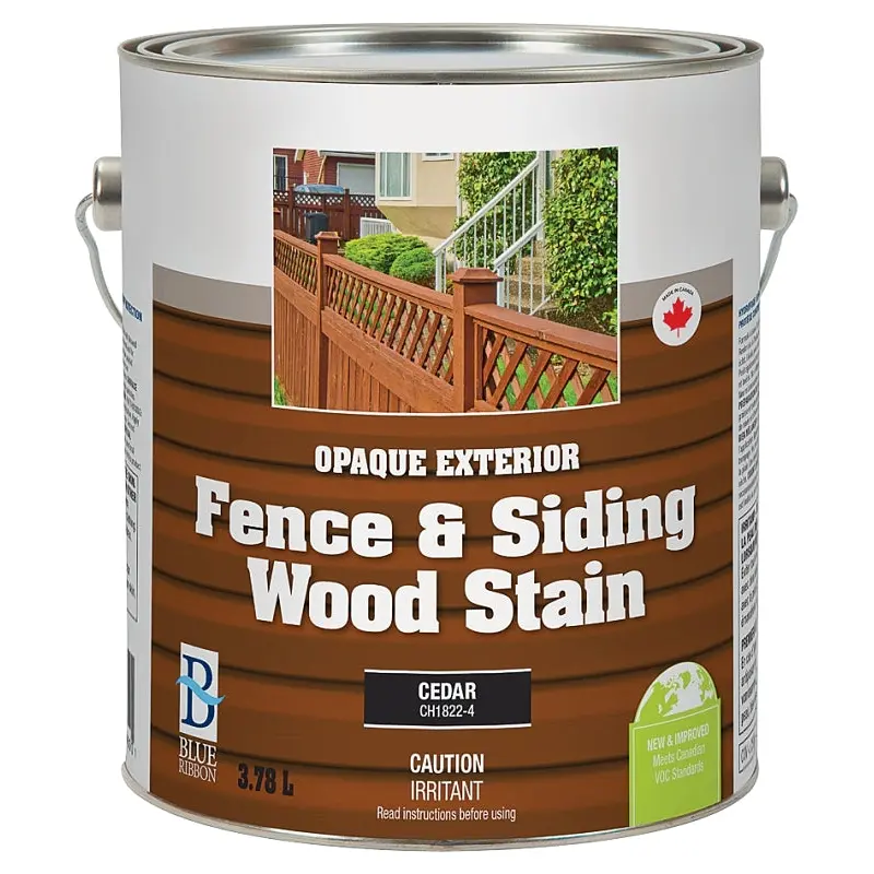 UCP Paints CH1822-4 Exterior Stain, Opaque, Cedar, Solid