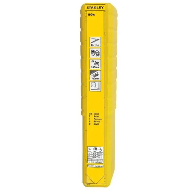 Awelco Stanley E7018 Steel Welding Electrodes 2.5mm 98pieces | 90661