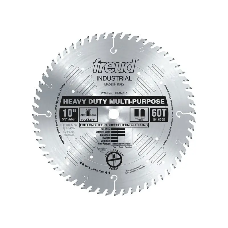 Freud | LU82M010 10" Heavy Duty Multi-Purpose Blade
