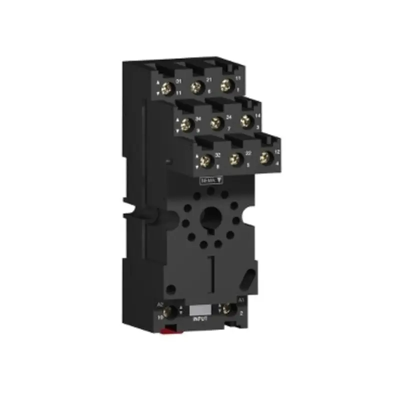 Socket, for RUMC3 relays, 12 A, screw connectors, separate contact | RUZSC3M