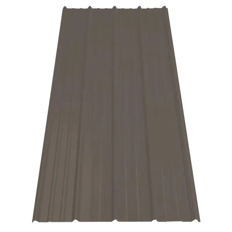 10 ft. SM-Rib Galvalume Steel 29-Gauge Roof/Siding Panel in Slate22.301 / piece