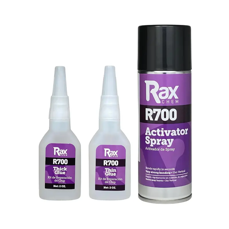 Rax Chem R700 Chip Repair Kit  High-Performance Adhesive Solution for Precise Repairs