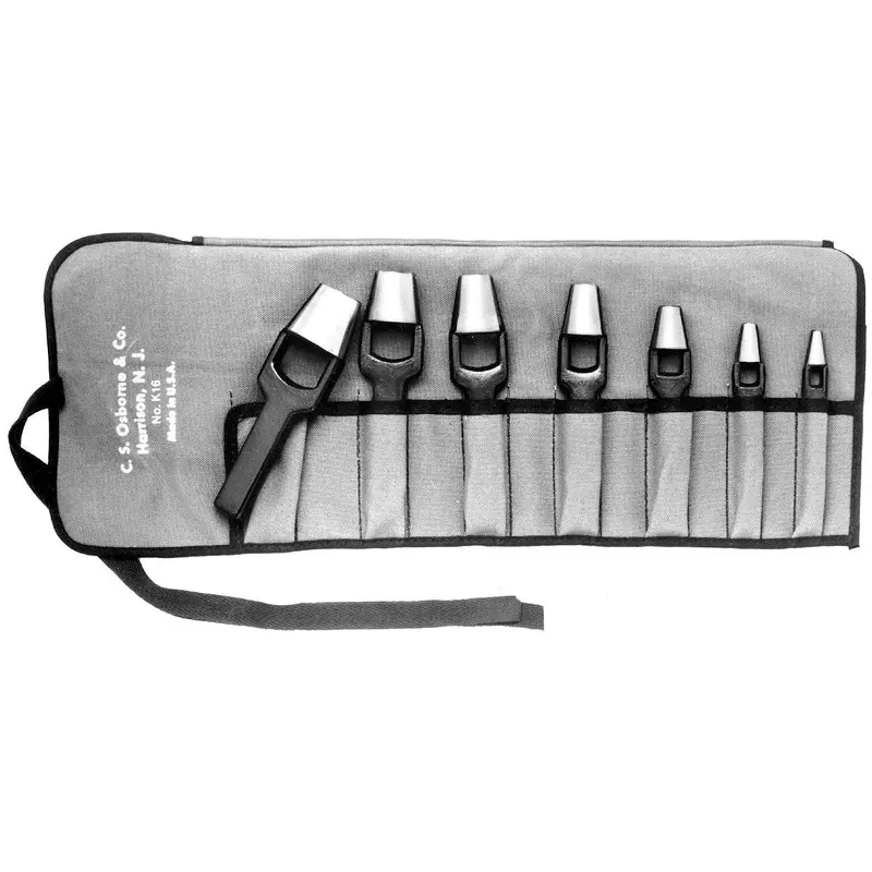 C.S. Osborne Metric Arch Punch Set