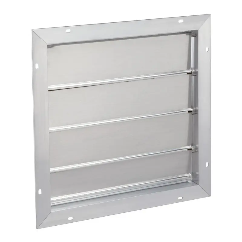 16.75 in. x 16.75 in. Square Aluminum Aluminum Automatic Shutter Gable Louver Vent3.59 / each
