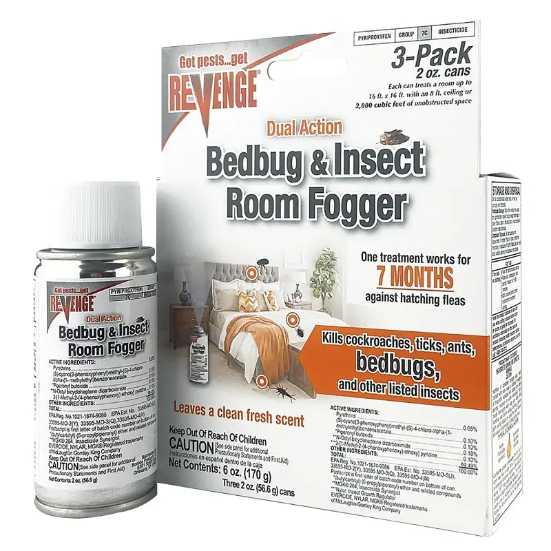 Bonide 571 Bed Bug Room Fogger, 6000 cu-ft Coverage Area