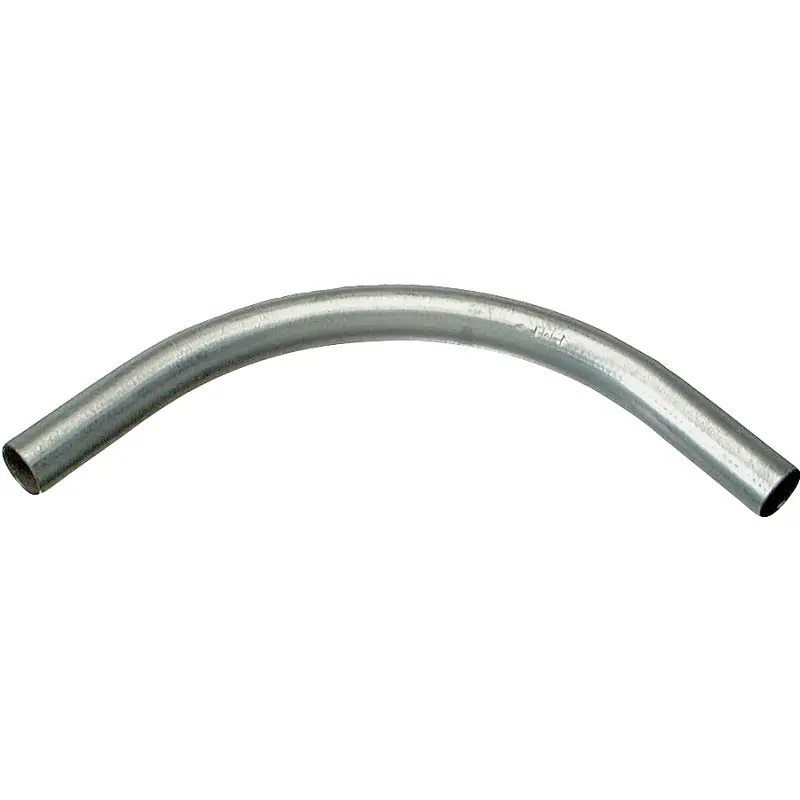 Halex 64507 EMT Elbow, 45 deg Angle, 3/4 in, Steel, Galvanized