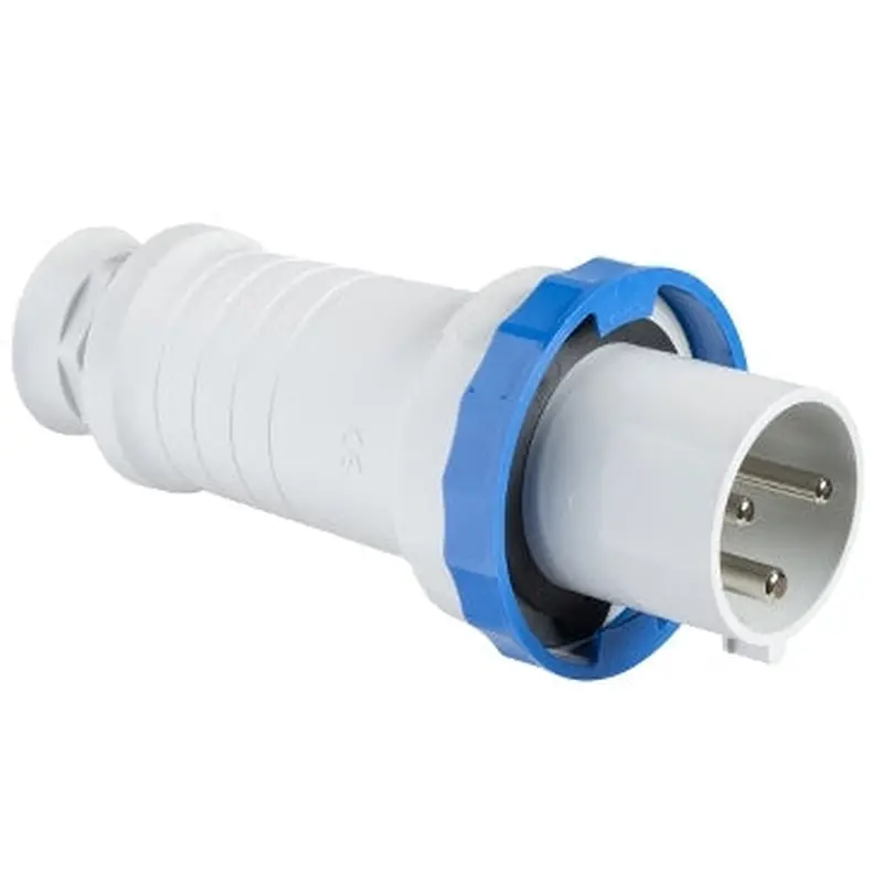 PratiKa wander plug | straight - 63 A - 2P   E - 200...250 V AC - IP67