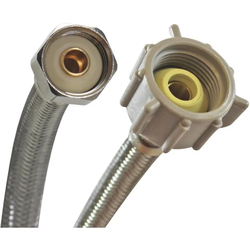 Fluidmaster Universal 3/8" or 7/16" or 1/2" MC x 7/8" FBC x 20" Braided Stainless Steel Toilet Connector