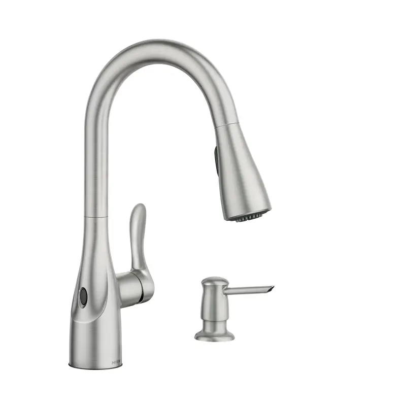 Arlo MotionSense Wave One-Handle Pulldown Touchless Kitchen FaucetSpot Resist Stainless