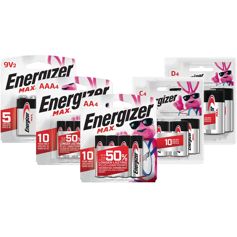 Energizer MAX Alkaline BatteriesAA/AAA