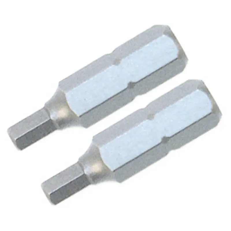 Wiha Hex Metric Insert Bit 3.0 x 25mm Pack of 2 Bits