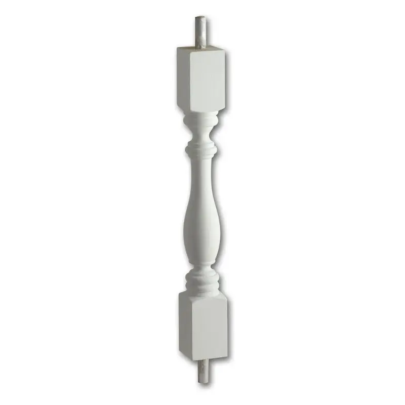 24 in. x 2 1/2 in. x 2 1/2 in. Polyurethane Woodruff Baluster for 5 in. Balustrade System0.7 / each