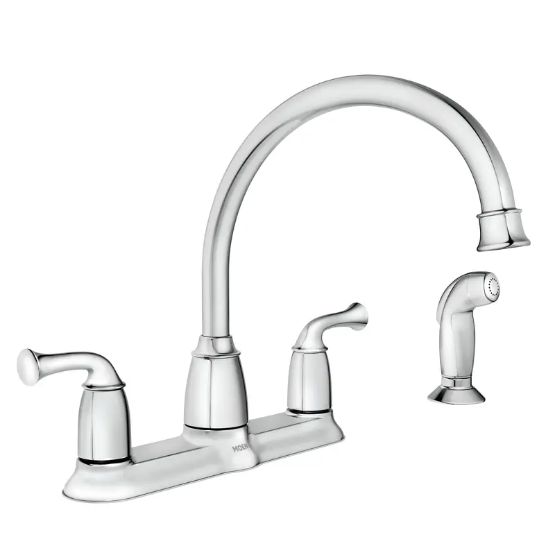 Banbury Two-handle High Arc Kitchen FaucetChrome