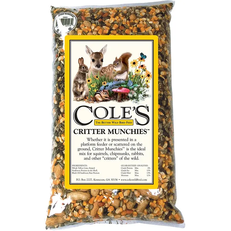 Cole's CM20 Critter Munchies, Blended Seed, 20 lb Bag