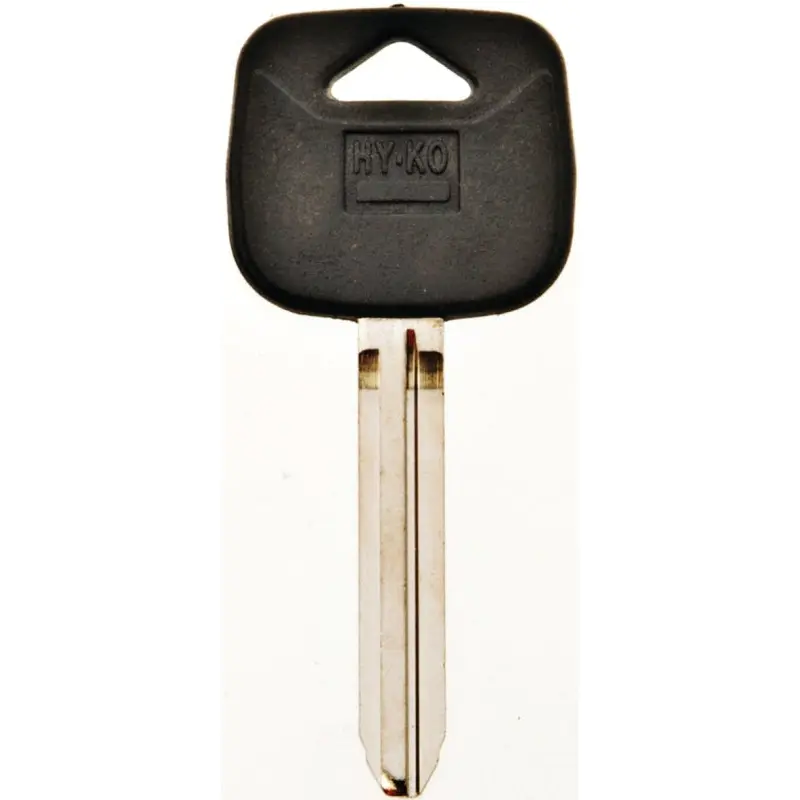 Hy-Ko 12005TR47 Automotive Key Blank, Brass/Plastic, Nickel, For: Toyota Vehicle Locks