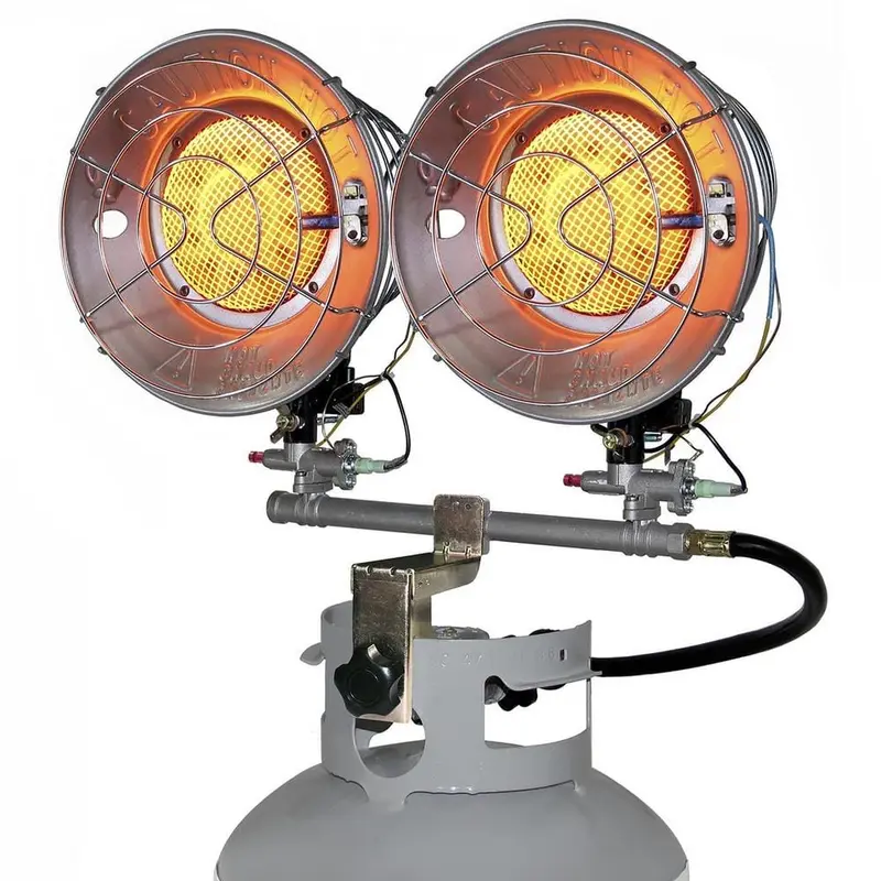 30,000 BTU Propane Double Tank Top Space Heater with Tip-Over Shut-Off6.7 / each