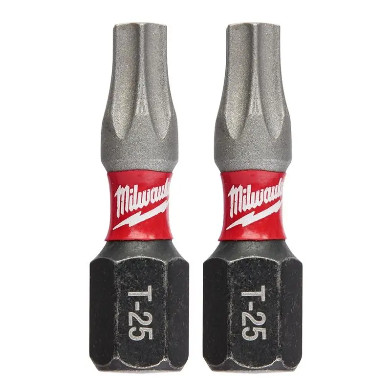 48-32-4436 SHOCKWAVE 2-Piece Impact Torx T25 Insert Bits (3 Pack)