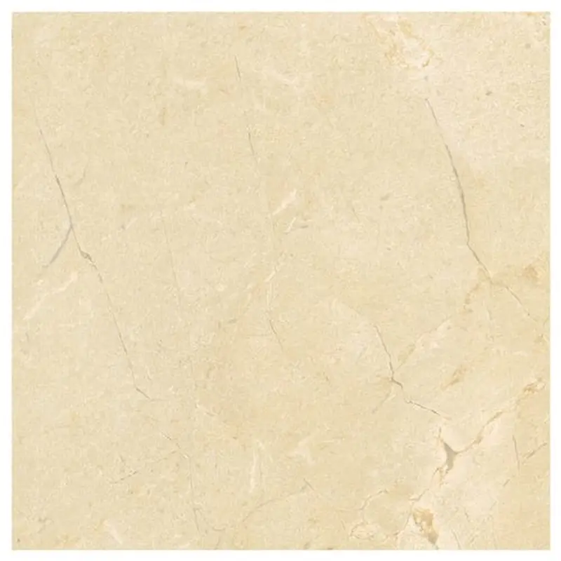 American Olean Mirasol 13-Pack Crema Laila 12-in x 12-in Glazed Porcelain Stone Look Floor TileBianco Carrara / Case