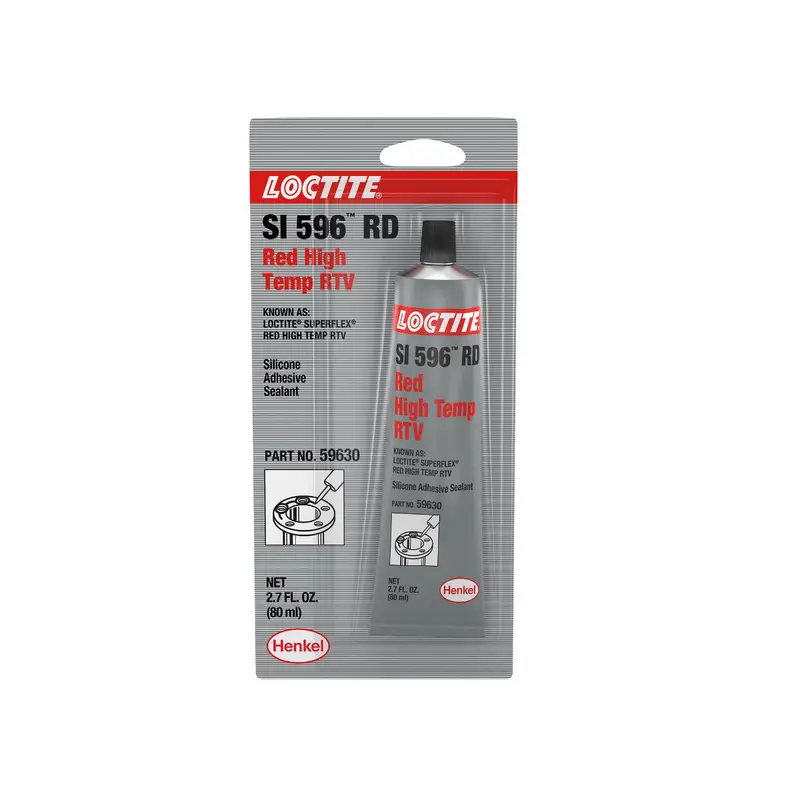 Silicone Red Gasket Maker RTV 80ml | SI 596 RD