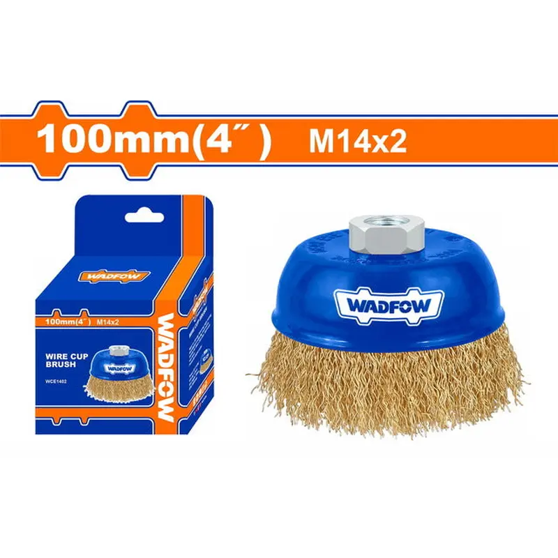 WADFOW Wire Cup Brush 100mm M14