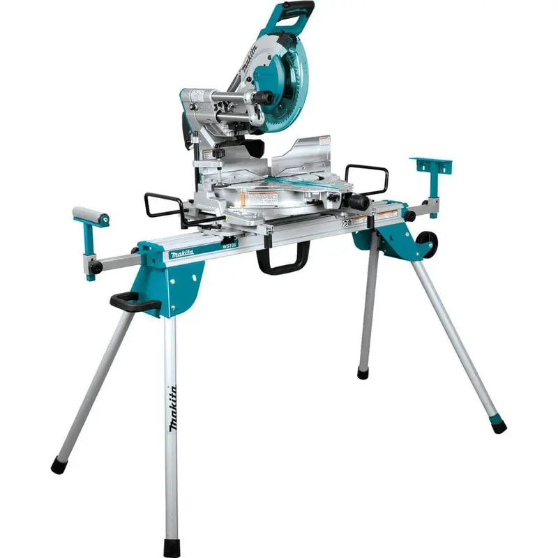 15 Amp 12 in. Dual-Bevel Sliding Compound Miter Saw with Laser and Stand118 / each