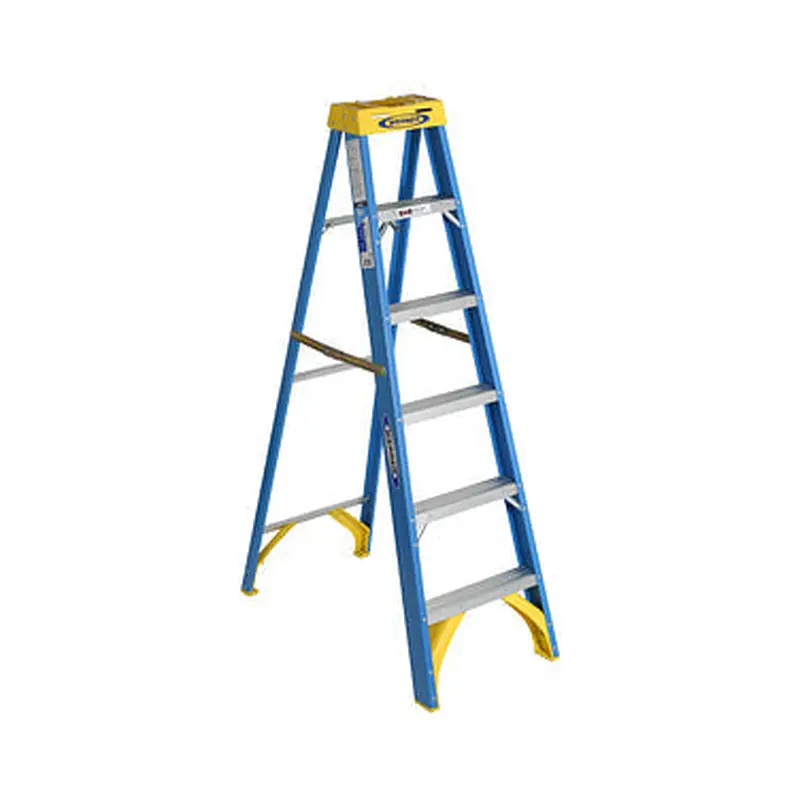 Werner 6ft Type I Fiberglass Step Ladder 60066 ft