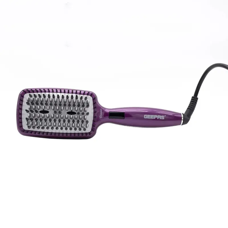 Geepas Ceramic Hair Brush 50W | GHBS86012