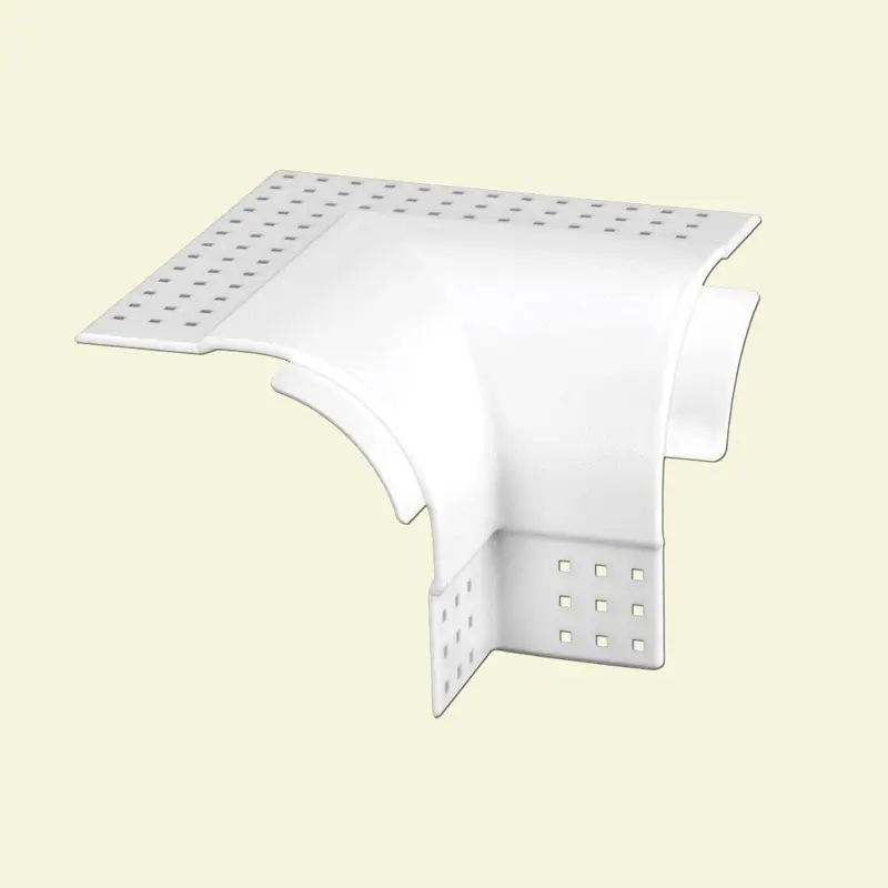 1-1/2 in. Vinyl 2-Way Bullnose Corner Cap (50-Pack).03 / carton