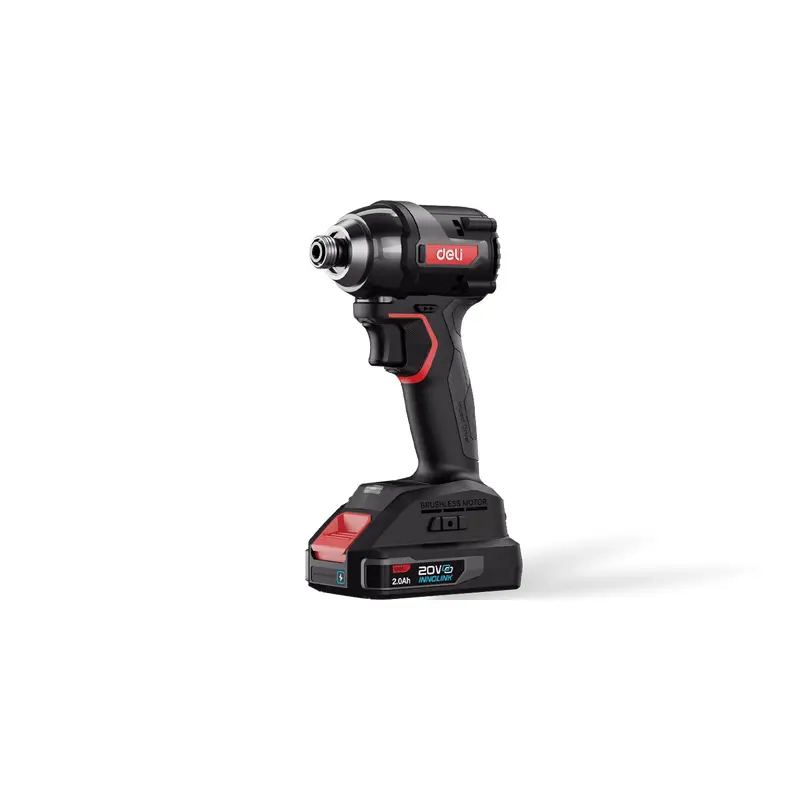 Deli DE-QZ20-1D2 20V Cordless Brushless Heavy Impact Drill