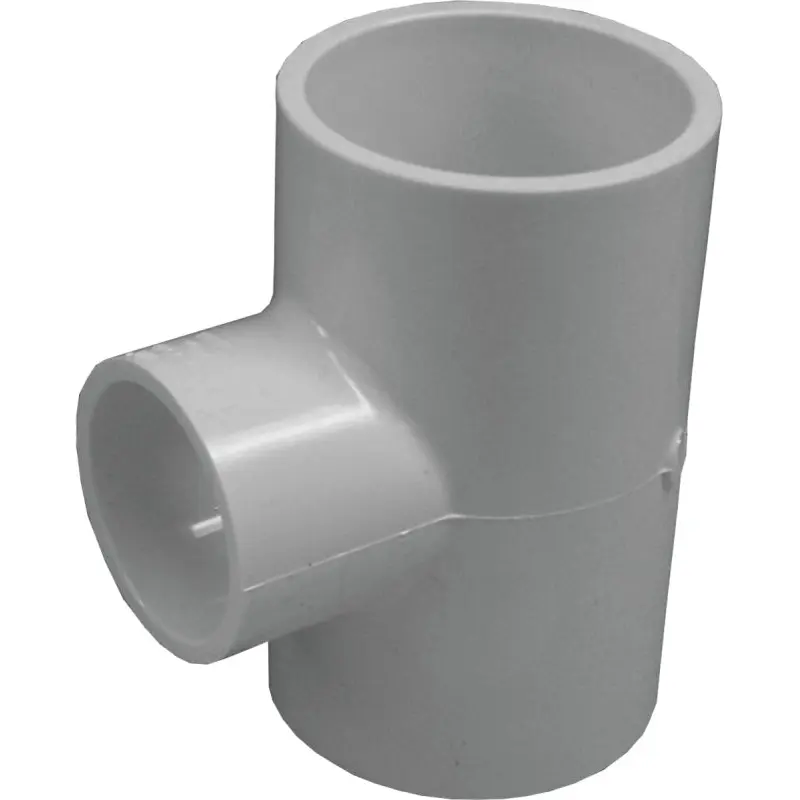 IPEX 035808 Reducing Tee, 2 x 2 x 1 in, Socket x Socket x Socket, PVC, SCH 40 Schedule