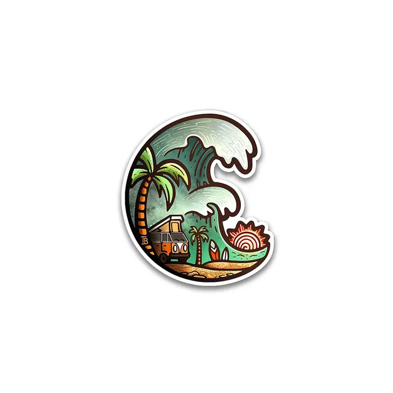 Ride The Wave Sticker