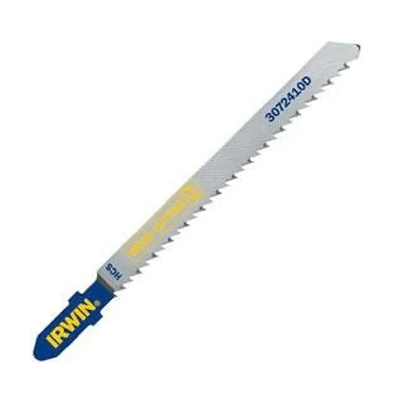 Irwin T-Shank Down Cutting 4" 10 TPI Carbon Fleam Ground Jig Saw Blade4" 10 TPI