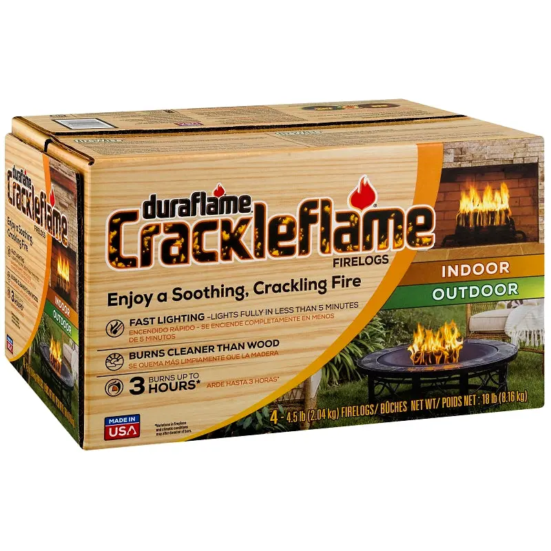 Duraflame 04537 Firelog, 4 hr Burn Time