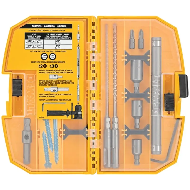 DEWALT DW5366 ULTRACON  SDS Plus Drill Bits