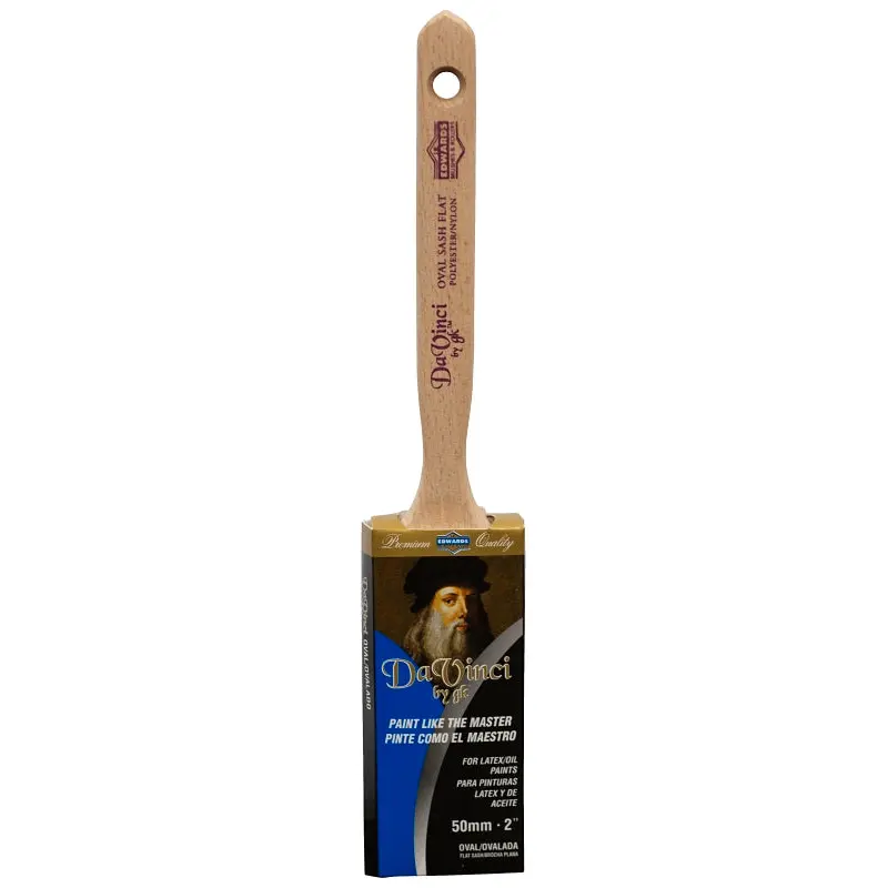 Linzer 1155220-0200 Paint Brush, Flat Sash Brush, 2 in L Bristle