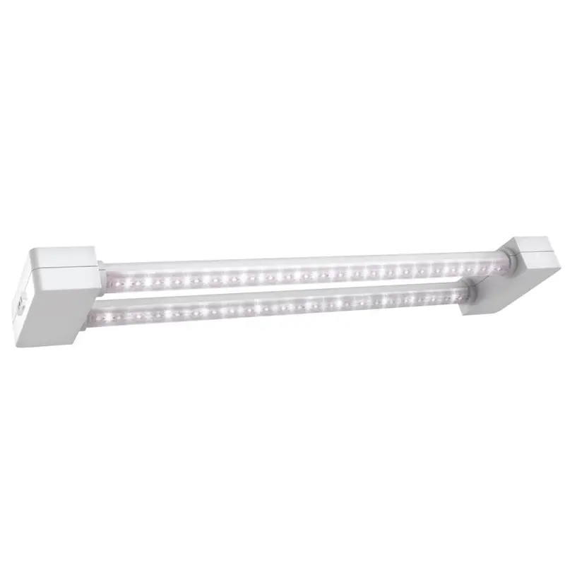 2 ft. 2-Light 30-Watt White Full Spectrum Daylight LED Non-Dimmable Indoor Linkable Plant Grow Light Fixture1.53 / 23.3 / 19