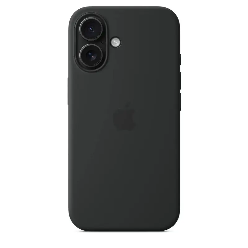 Apple iPhone16 Silicone Case with MagSafe | All ColorsBlack