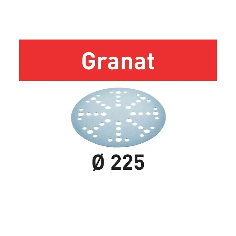 Festool - 205653 - Abrasive sheet Granat STF D225/48 P40 GR/25