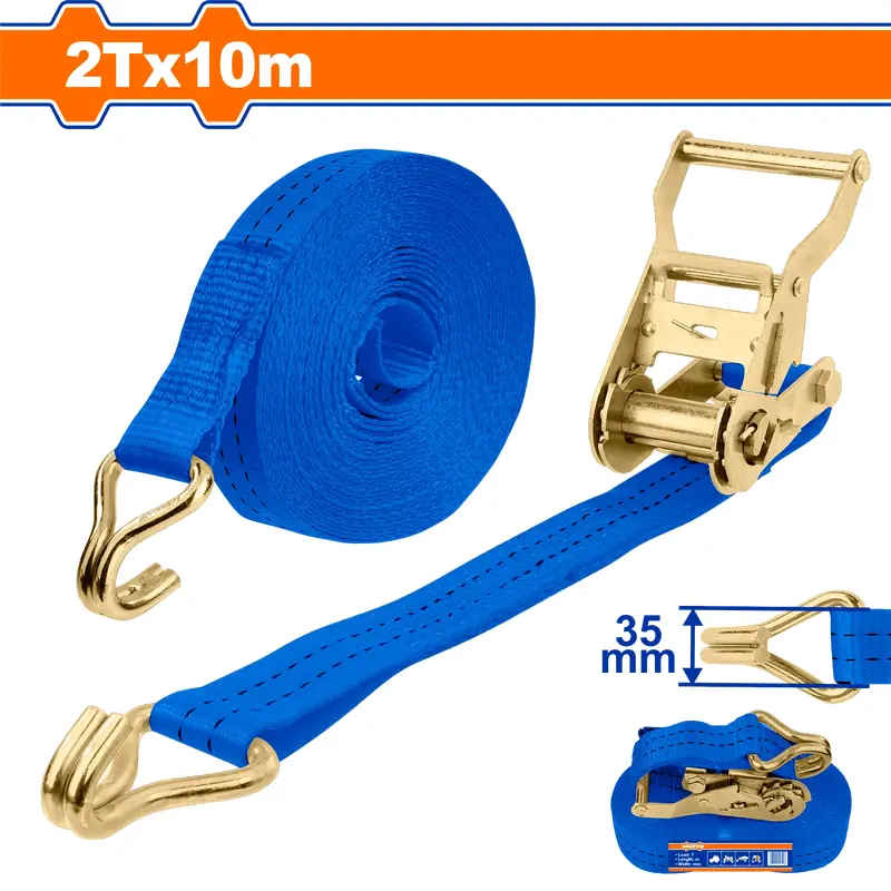 Wadfow 2 Ton Ratchet Strap 10m | WRT13210