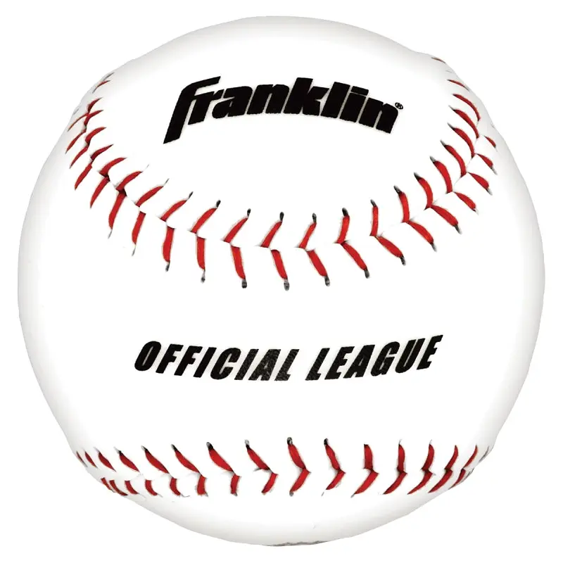Franklin Sports 1532 Baseball, 9 in Dia, Cork/Rubber, Orange/White
