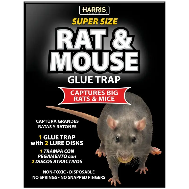 Harris BLKRAT-1 Rat and Mouse Glue Trap