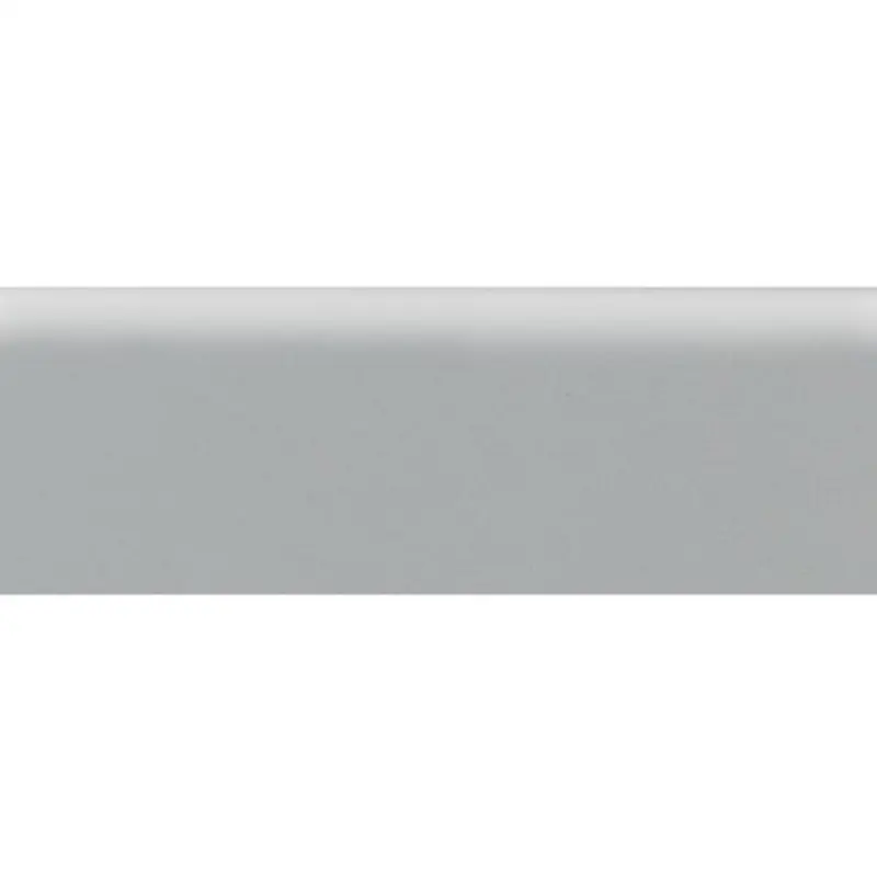 American Olean Matte Light Smoke Ceramic Mud Cap Tile (2-in x 6-in)Designer White Matte