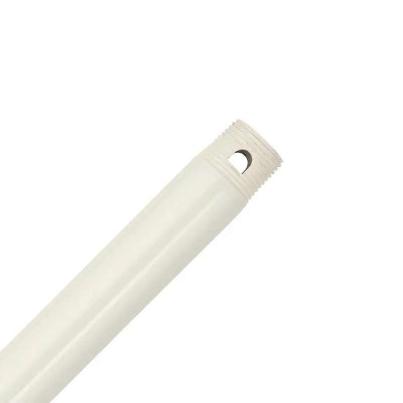 60 in. Original White Double Threaded Extension Downrod for 14 ft. ceilingsWhite