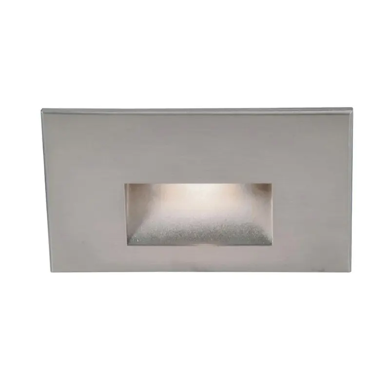 4-Watt Line Voltage 3000K Stainless Steel Integrated LED Horizontal Wall or Stair Light1.17 / each