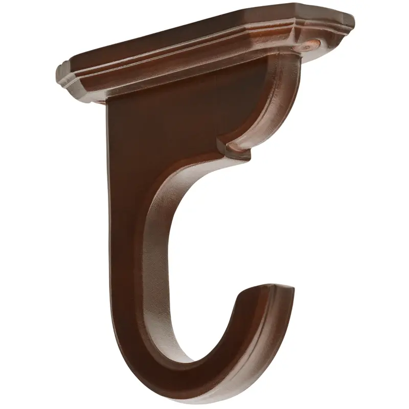 Kirsch 2" Wood Trends Ceiling Bracket - Various ColorsEstate Oak 820